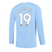 Camiseta Manchester City Julian Alvarez #19 Primera Equipación 2023-24 manga larga